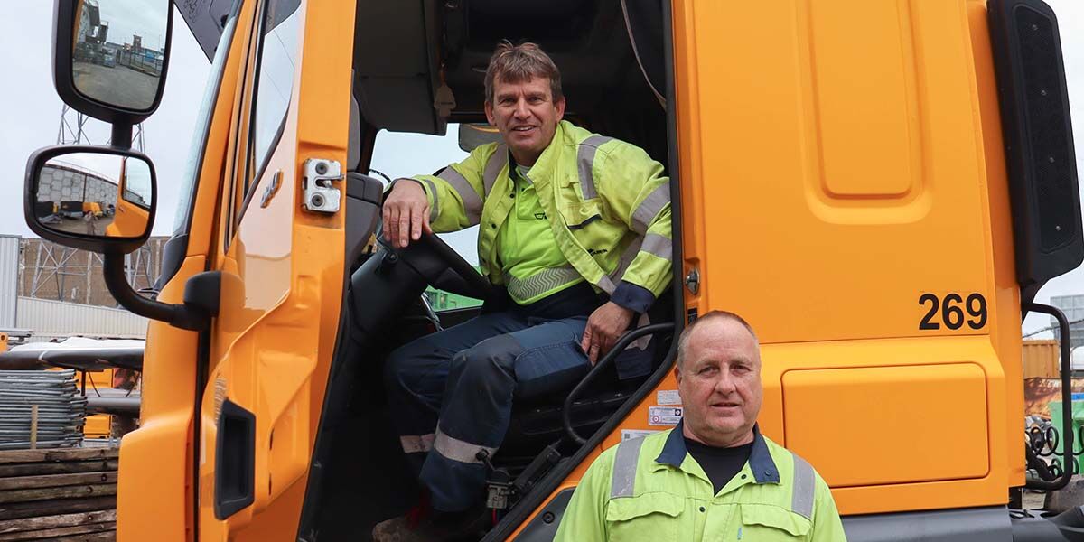 Bart Dewitte (left) Johan Bamps (right)